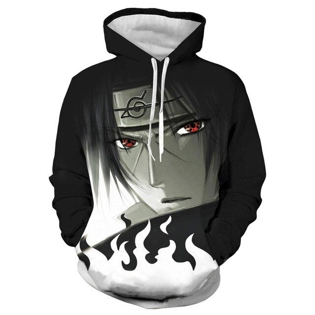 Super Cool Harajuku Hoodies Uzumaki Naruto 3D Hoodie Men Women Pullovers Hooded Sweatshirts Fashion Hoody Streetwear Coat Top