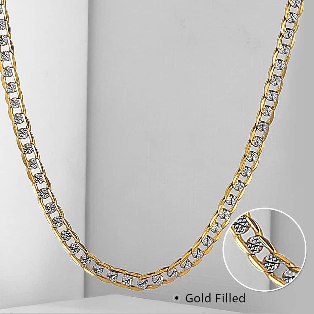 Gold Chain Necklace for Men Women Cuban Link Chains Mens Womens Necklaces Wholesale 2019 Fashion Men's Woman Jewelry