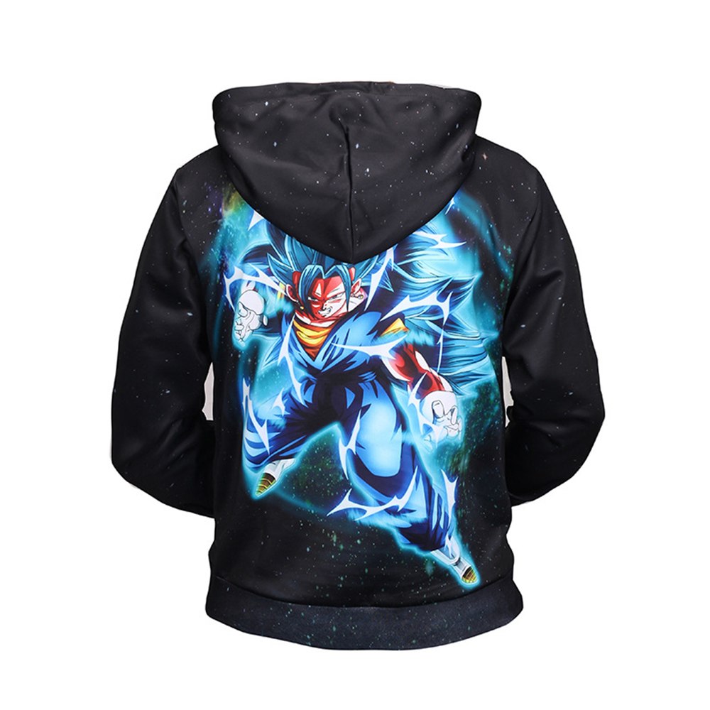 New hoodie cartoon Dragon Ball  print hooded sweater-1