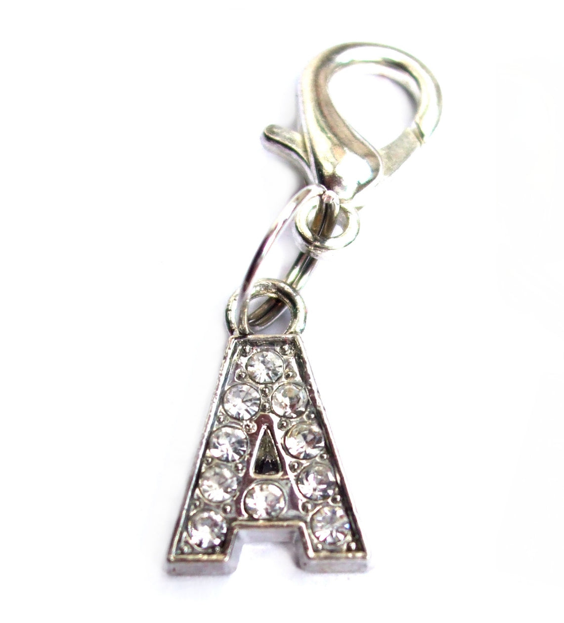 A-Z Crystal Letter Pet Charms