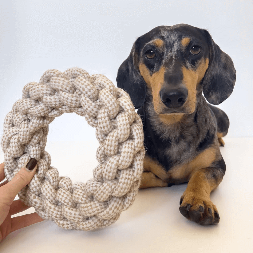 Natural Hemp Rope Dog Toys – by Furry Tails