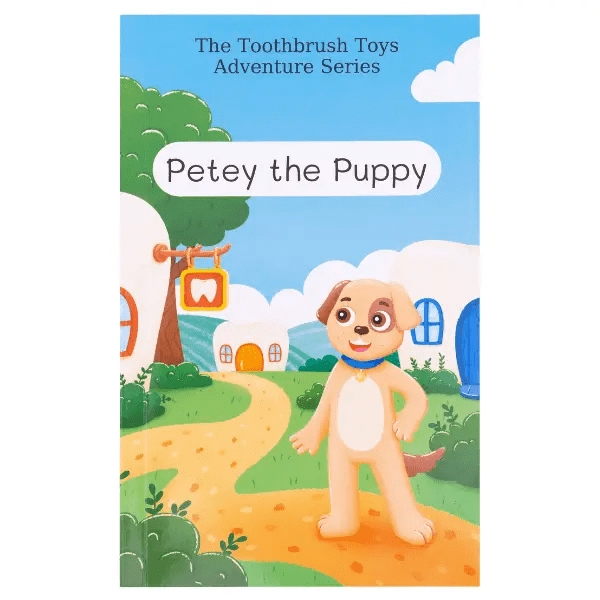 Petey the Puppy Children's Dental Storybook by Toothbrush Toys