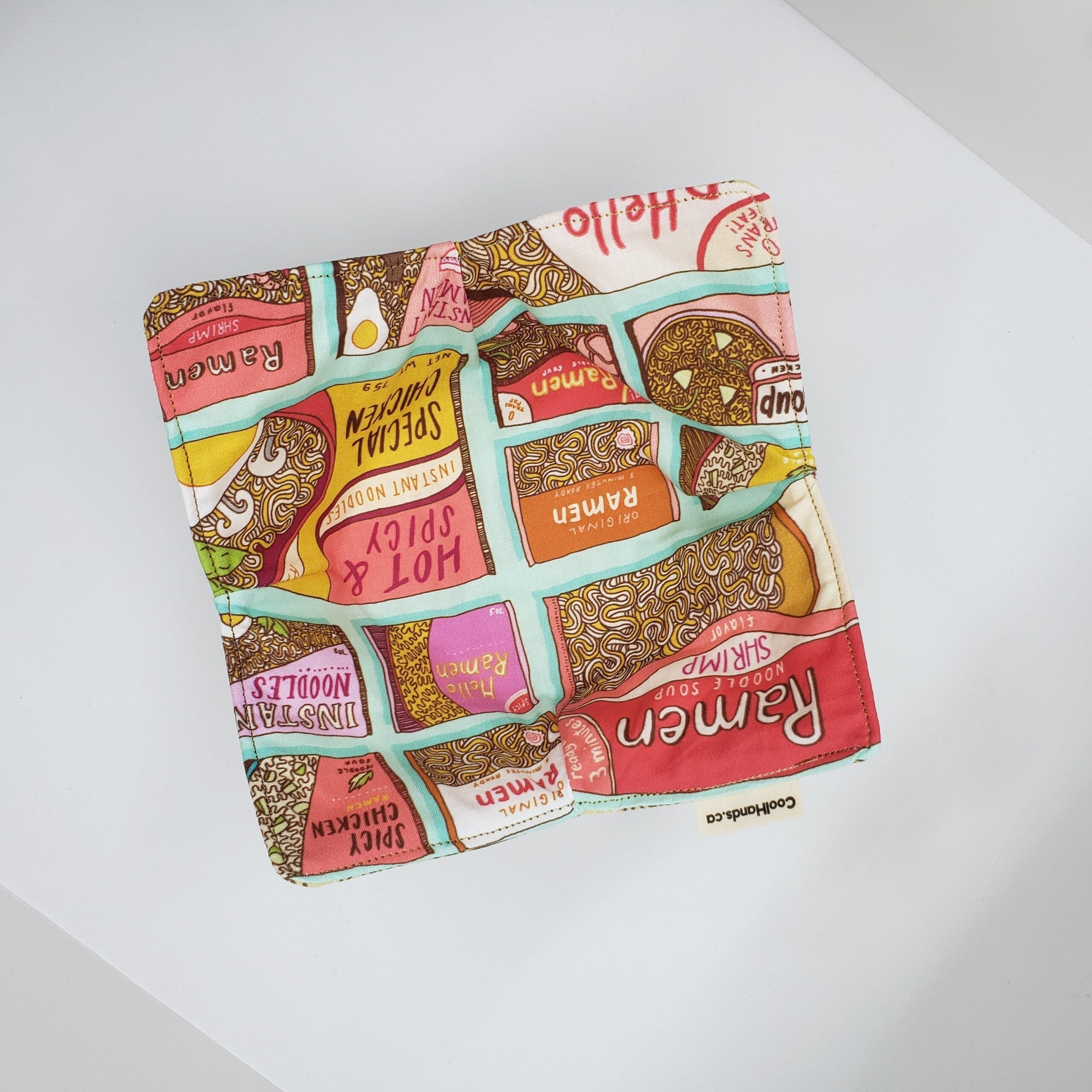 100% Cotton Microwavable Bowl Cozy - CaNoodling